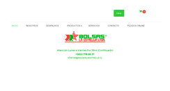 Desktop Screenshot of bolsaslaestrella.cl